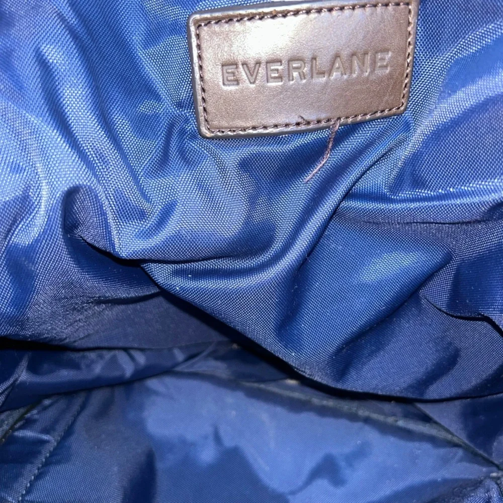 Everlane Classic Blue denim canvas Backpack